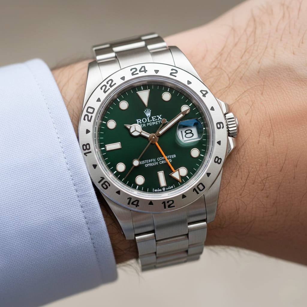 Rolex Oyster II – Green Dial