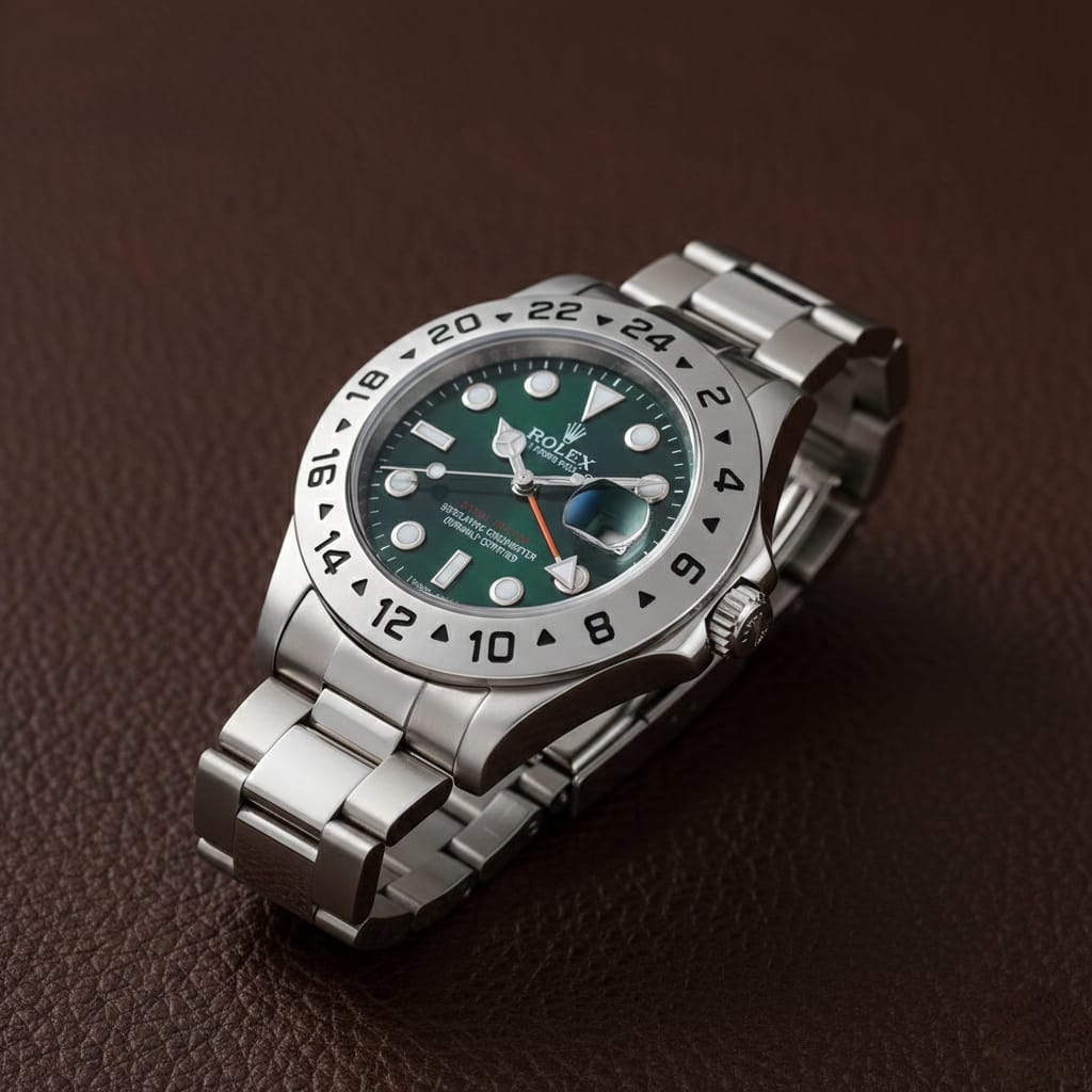 Rolex Oyster II – Green Dial